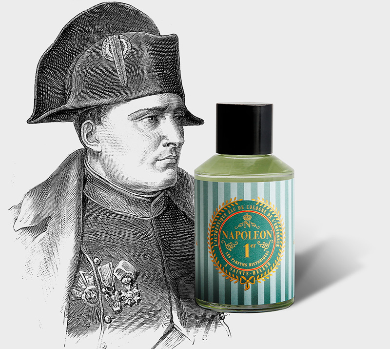 l'Authentique Eau de Cologne de Napoléon Ier à Sainte-Hélène