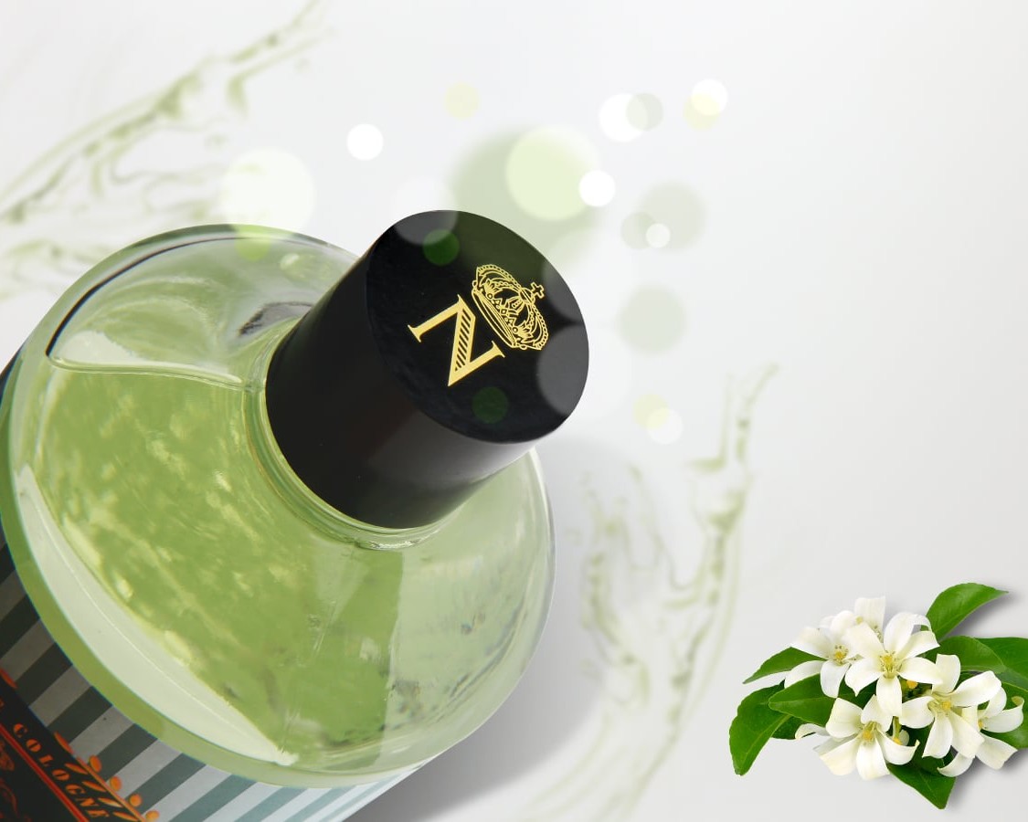 The authentic Eau de Cologne of Emperor Napoleon Bonaparte at Saint Helena