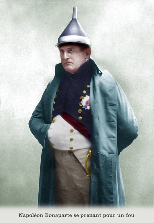 Plonk and Replonk, Napoleon taking himself for a madman © plonk.lapin