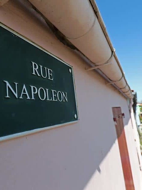 Plaque de la rue Napoléon à l’île d’Aix © Sud Ouest